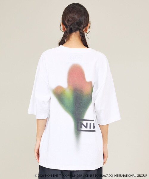 Johnbull（ジョンブル）の「【JOHNBULL/ ジョンブル】NINE INCH NAILS /ナイン・インチ・ネイルズ/プリントTシャツ/ユニセックス（Tシャツ/カットソー・メンズ・ホワイト系その他/ホワイト系その他2・M/L）」の9枚目の写真
