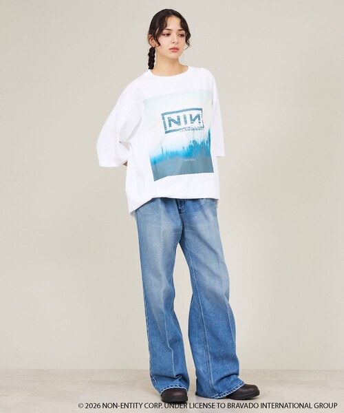 Johnbull（ジョンブル）の「【JOHNBULL/ ジョンブル】NINE INCH NAILS /ナイン・インチ・ネイルズ/プリントTシャツ/ユニセックス（Tシャツ/カットソー・メンズ・ホワイト系その他/ホワイト系その他2・M/L）」の16枚目の写真