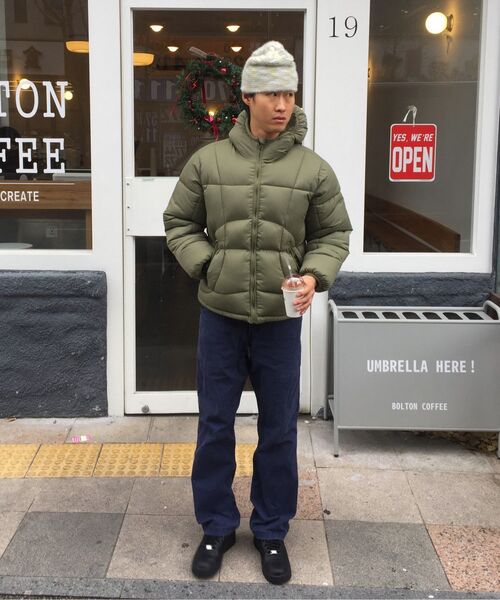 LEIRE（ルアール）の「バラクラバプファーフードパディング [カーキ]（ダウンジャケット/コート・メンズ・その他・M/L/S）」の8枚目の写真