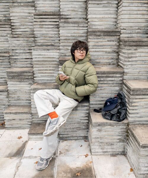 LEIRE（ルアール）の「バラクラバプファーフードパディング [カーキ]（ダウンジャケット/コート・メンズ・その他・M/L/S）」の17枚目の写真