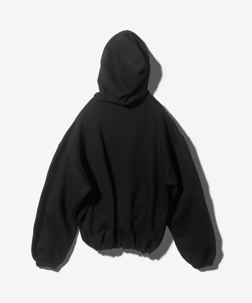 FANSHOW(ファンショー)の「(SETUP) MWL STRING HEAVY FLEECE-LINED HOODIE+PANTS - BLACK(パーカー・メンズ・ブラック・FREE)」の6枚目の写真