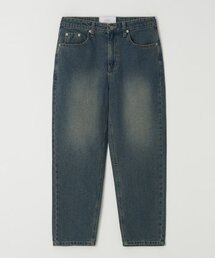 SIWEOL107（シウォル107）の「mum crop denim pants (vintage blue)（デニムパンツ）」