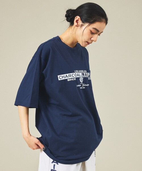 AMERICANA(アメリカーナ)の「【Americana(アメリカーナ)× ORIGINAL Charcoal(オリジナル チャコール)】 Leopards Print T/プリント」Tシャツ/ユニセックス(Tシャツ/カットソー・メンズ・ホワイト/ネイビー・M/L)」の16枚目の写真
