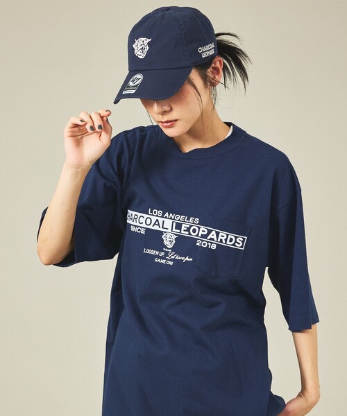 AMERICANA(アメリカーナ)の「【Americana(アメリカーナ)× ORIGINAL Charcoal(オリジナル チャコール)】 Leopards Print T/プリント」Tシャツ/ユニセックス(Tシャツ/カットソー・メンズ・ホワイト/ネイビー・M/L)」の17枚目の写真