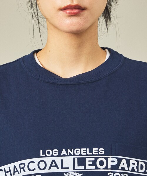 AMERICANA(アメリカーナ)の「【Americana(アメリカーナ)× ORIGINAL Charcoal(オリジナル チャコール)】 Leopards Print T/プリント」Tシャツ/ユニセックス(Tシャツ/カットソー・メンズ・ホワイト/ネイビー・M/L)」の20枚目の写真