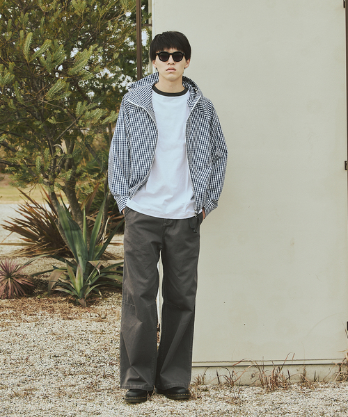 JOURNAL STANDARD（ジャーナルスタンダード）の「パターン フーディ シティ ジャケット（その他アウター・メンズ・ブルー系その他/ブラウン・MEDIUM/LARGE）」の10枚目の写真