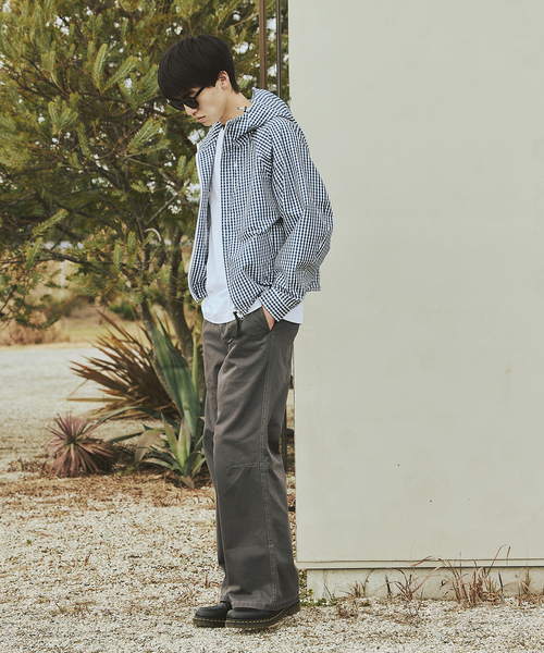 JOURNAL STANDARD（ジャーナルスタンダード）の「パターン フーディ シティ ジャケット（その他アウター・メンズ・ブルー系その他/ブラウン・MEDIUM/LARGE）」の11枚目の写真