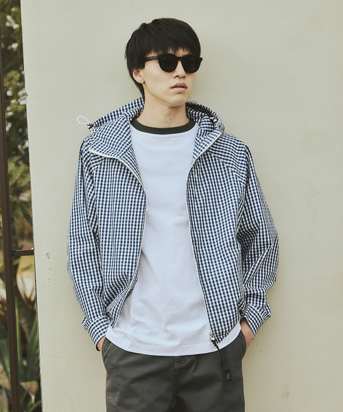 JOURNAL STANDARD（ジャーナルスタンダード）の「パターン フーディ シティ ジャケット（その他アウター・メンズ・ブルー系その他/ブラウン・MEDIUM/LARGE）」の12枚目の写真