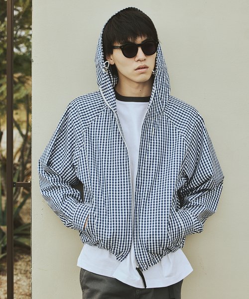 JOURNAL STANDARD（ジャーナルスタンダード）の「パターン フーディ シティ ジャケット（その他アウター・メンズ・ブルー系その他/ブラウン・MEDIUM/LARGE）」の14枚目の写真