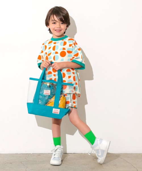 Ocean&Ground(オーシャン&グラウンド)の「Keiki POP パイピングショーツ(スウェットパンツ・キッズ・アニマル/ライトパープル/ドット・90/100/110/120/130/80)」の10枚目の写真
