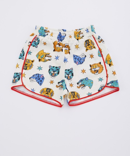 Ocean&Ground(オーシャン&グラウンド)の「Keiki POP パイピングショーツ(スウェットパンツ・キッズ・アニマル/ライトパープル/ドット・90/100/110/120/130/80)」の17枚目の写真