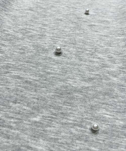 BORN SLIPPY（ボーンスリッピー）の「Pearl Drift Bootcut Sweat Pants (Melange Gray)（その他パンツ・レディース・その他・FREE）」の4枚目の写真