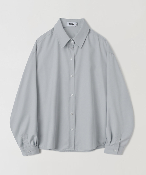 LENAV(ルナブ)の「オフィスシャツ(パステルスカイ)(ビジネスシャツ・レディース・その他・SMALL/MEDIUM)」の1枚目の写真