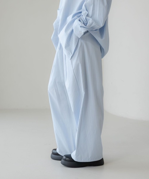 LOWRYS FARM（ローリーズファーム）の「ストライプパジャマパンツ 639559（その他パンツ・レディース・ブルー/ピンク・FREE）」の6枚目の写真