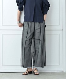 RAW FUDGE（ローファッジ）の「裏毛×チュールレイヤードパンツ（その他パンツ）」