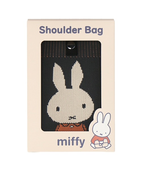 Miffy( ミッフィー)の「ニットショルダーバッグ(ショルダーバッグ・レディース・グレー/ブルー/アイボリー・FREE)」の10枚目の写真