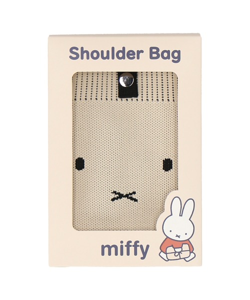 Miffy( ミッフィー)の「ニットショルダーバッグ(ショルダーバッグ・レディース・グレー/ブルー/アイボリー・FREE)」の6枚目の写真