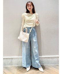 CELFORD（セルフォード）の「アシンメトリーソフトポンチトップス（T