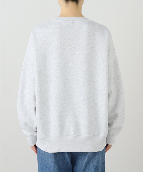 journal standard L'essage（ジャーナルスタンダードレサージュ）の「(FOCUS ON)フロッキーロゴスウェット（Tシャツ/カットソー・レディース・チャコールグレー/ベージュ/ネイビー・FREE）」の13枚目の写真