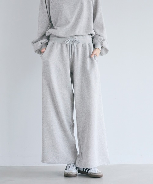 coca(coca)(コカ)の「裏毛スウェットワイドパンツ(その他パンツ・レディース・グレー/チャコール・S/M/L)」の16枚目の写真