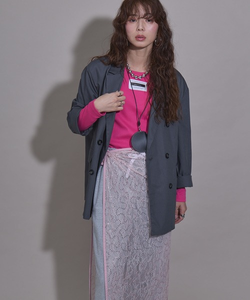 bohmal（ボマール）の「スパンコール大判スカーフ（バンダナ/スカーフ・レディース・ホワイト/ブラック/ピンク・FREE）」の12枚目の写真