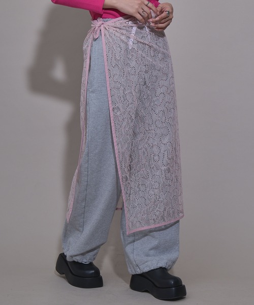 bohmal（ボマール）の「スパンコール大判スカーフ（バンダナ/スカーフ・レディース・ホワイト/ブラック/ピンク・FREE）」の7枚目の写真