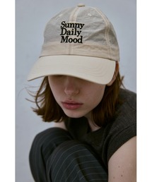 un/neu（アンノイ）の「リップストップロゴＣＡＰ（キャップ）」