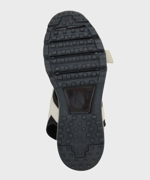 tk.TAKEO KIKUCHI（ティーケータケオキクチ）の「クリアソールダブルベルトサンダル（サンダル・メンズ・オフホワイト/ブラック・75/65/55）」の6枚目の写真