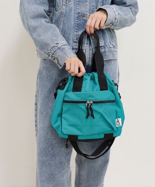 fredy emue（フレディエミュ）の「【Drifter/ドリフター】HANDLE POCKET TOTE BAG（ショルダーバッグ・レディース・パープル/ライトブルー/ブラック/グレー系その他・FREE）」の5枚目の写真