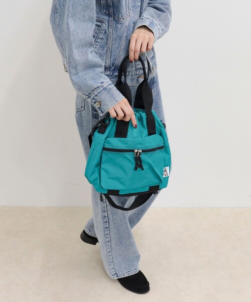 fredy emue（フレディエミュ）の「【Drifter/ドリフター】HANDLE POCKET TOTE BAG（ショルダーバッグ・レディース・パープル/ライトブルー/ブラック/グレー系その他・FREE）」の6枚目の写真