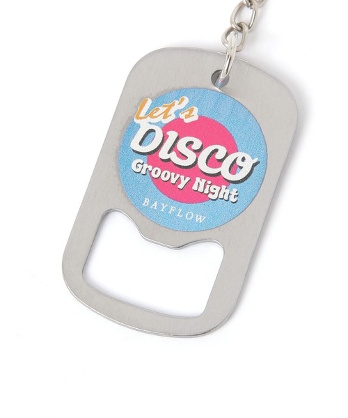 BAYFLOW（ベイフロー）の「BFオープナーキーホルダー（キーホルダー・レディース・シルバー・0）」の4枚目の写真