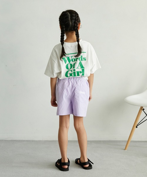 undeny.(アンディニ-)の「undeny/アンディニー フレアショーツ(その他パンツ・キッズ・ラベンダー/ブラック/アイボリー・XL/L/M)」の7枚目の写真