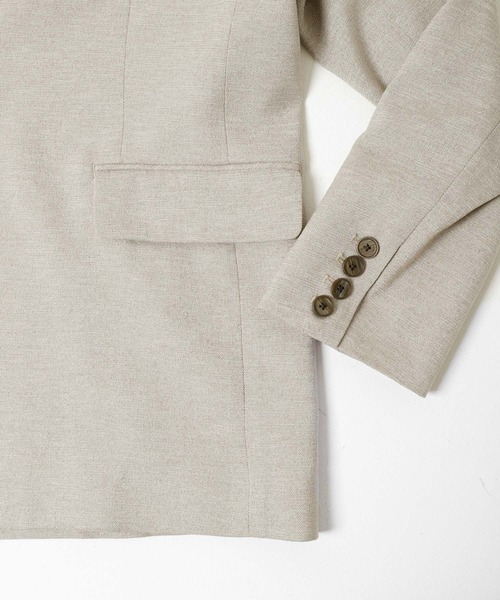 URBAN RESEARCH ROSSO WOMEN（アーバンリサーチ　ロッソ）の「リネンライクシングルテーラードジャケット（その他アウター・レディース・イエロー/ベージュ・FREE）」の19枚目の写真