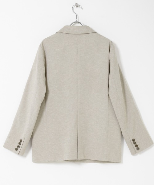 URBAN RESEARCH ROSSO WOMEN（アーバンリサーチ　ロッソ）の「リネンライクシングルテーラードジャケット（その他アウター・レディース・イエロー/ベージュ・FREE）」の21枚目の写真