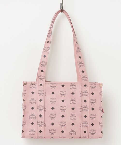 MCM（エムシーエム）の「Aren スクールトートバッグ - ヴィセトス（トートバッグ・レディース・ピンク・ONE SIZE）」の2枚目の写真