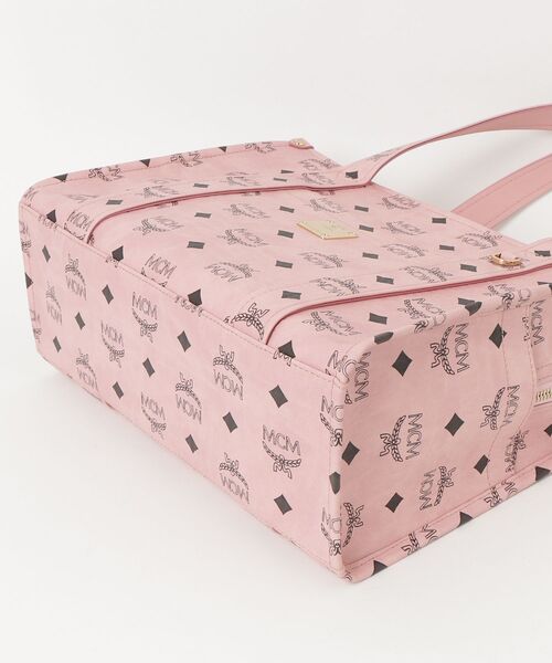 MCM（エムシーエム）の「Aren スクールトートバッグ - ヴィセトス（トートバッグ・レディース・ピンク・ONE SIZE）」の3枚目の写真