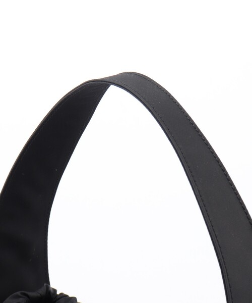 NOLLEY’S（ノーリーズ）の「【nolnol/ノルノル】タフタパールバッグ（ハンドバッグ・レディース・ブラック・FREE）」の11枚目の写真