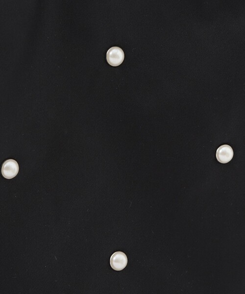 NOLLEY’S（ノーリーズ）の「【nolnol/ノルノル】タフタパールバッグ（ハンドバッグ・レディース・ブラック・FREE）」の12枚目の写真