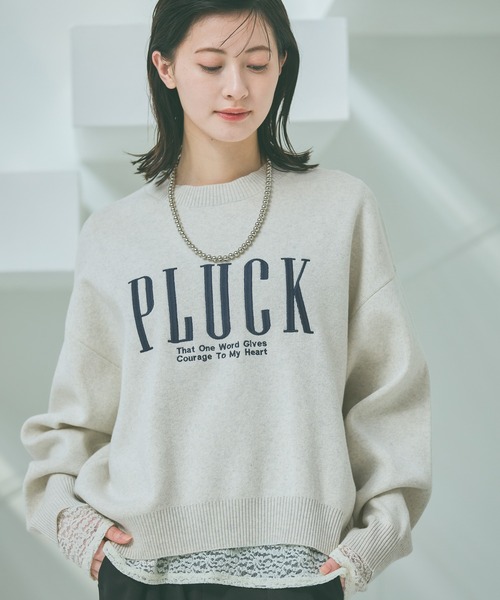 LAKOLE（ラコレ）の「レースプルオーバー長袖 / 660015（Tシャツ/カットソー・レディース・グレー/ブラック/アイボリー・FREE）」の10枚目の写真