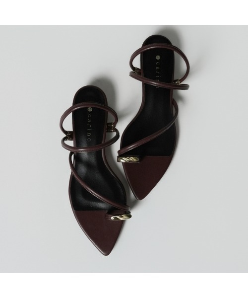 carino（カリーノ）の「トングサンダル（サンダル・レディース・ブラック/ダークブラウン/シルバー系その他/ライトブルー・S/LL/M/L）」の3枚目の写真