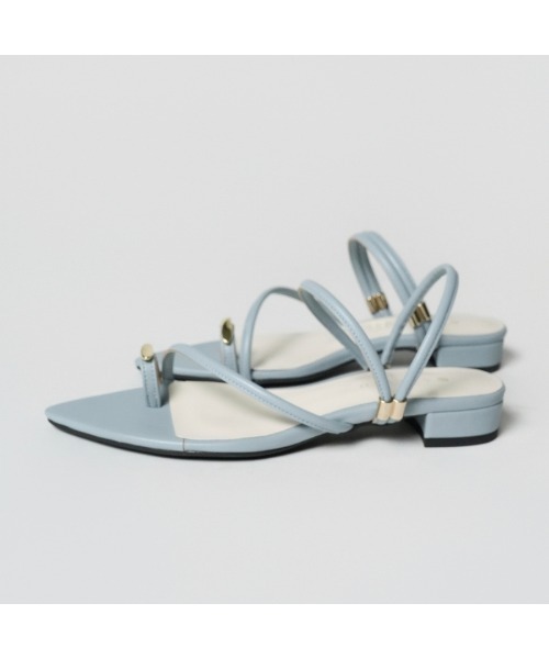 carino（カリーノ）の「トングサンダル（サンダル・レディース・ブラック/ダークブラウン/シルバー系その他/ライトブルー・S/LL/M/L）」の17枚目の写真