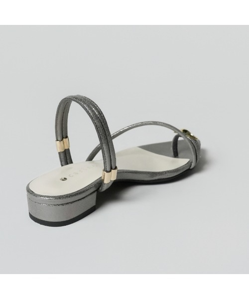 carino（カリーノ）の「トングサンダル（サンダル・レディース・ブラック/ダークブラウン/シルバー系その他/ライトブルー・S/LL/M/L）」の6枚目の写真