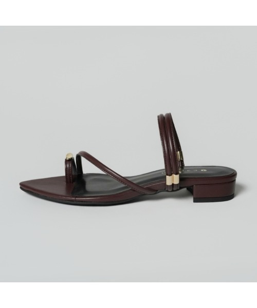 carino（カリーノ）の「トングサンダル（サンダル・レディース・ブラック/ダークブラウン/シルバー系その他/ライトブルー・S/LL/M/L）」の20枚目の写真