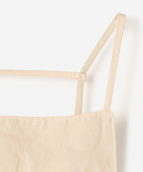 UNFIL（アンフィル）の「UNFIL | コットンリネン キャミソール WOMEN（シャツ/ブラウス・レディース・ブルー/ベージュ/ブラウン・1）」の7枚目の写真