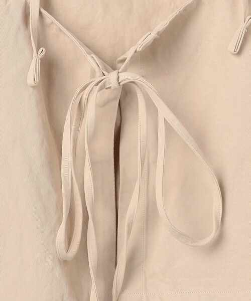 UNFIL（アンフィル）の「UNFIL | コットンリネン キャミソール WOMEN（シャツ/ブラウス・レディース・ブルー/ベージュ/ブラウン・1）」の9枚目の写真