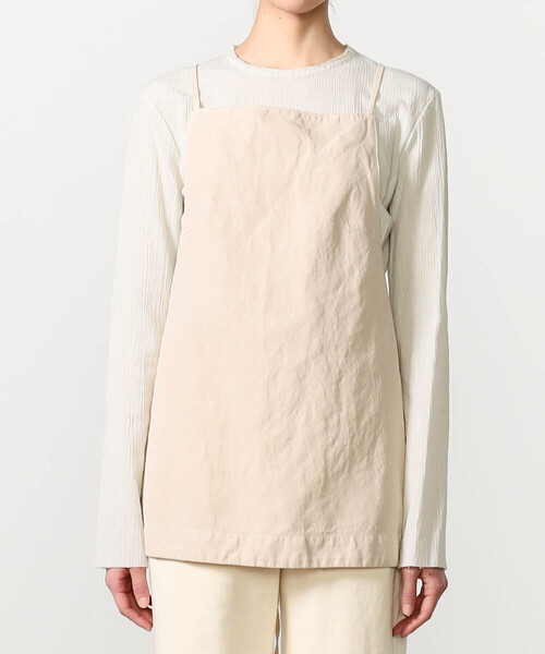 UNFIL（アンフィル）の「UNFIL | コットンリネン キャミソール WOMEN（シャツ/ブラウス・レディース・ブルー/ベージュ/ブラウン・1）」の13枚目の写真