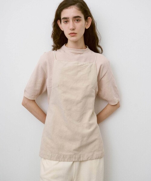 UNFIL（アンフィル）の「UNFIL | コットンリネン キャミソール WOMEN（シャツ/ブラウス・レディース・ブルー/ベージュ/ブラウン・1）」の15枚目の写真