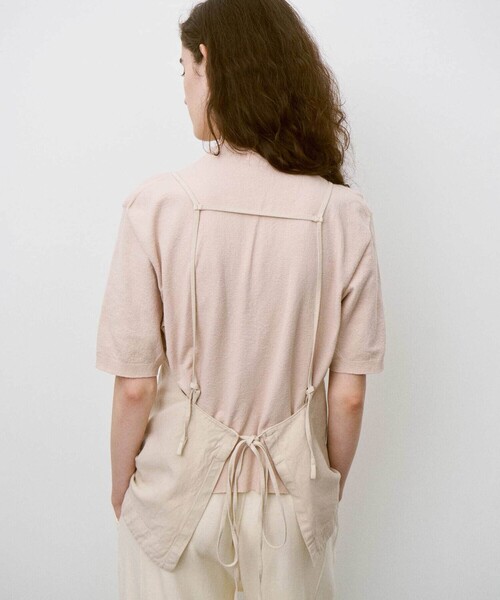 UNFIL（アンフィル）の「UNFIL | コットンリネン キャミソール WOMEN（シャツ/ブラウス・レディース・ブルー/ベージュ/ブラウン・1）」の17枚目の写真