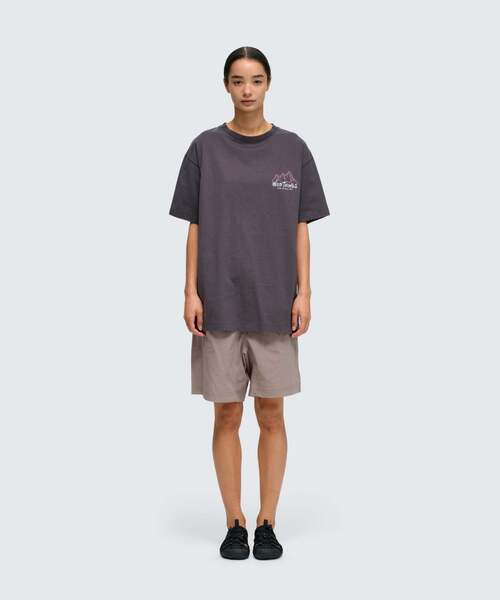 WILD THINGS(ワイルドシングス)の「ワイルドマウンテン S/S Tシャツ│WILD MOUNTAIN S/S TEE(Tシャツ/カットソー・メンズ・イエロー系その他2/チャコールグレー/ホワイト/グレー系その他3・XL/L/M/S)」の9枚目の写真