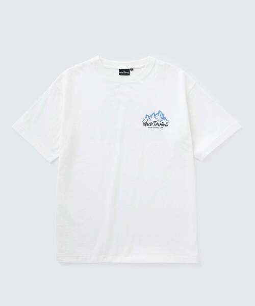 WILD THINGS(ワイルドシングス)の「ワイルドマウンテン S/S Tシャツ│WILD MOUNTAIN S/S TEE(Tシャツ/カットソー・メンズ・イエロー系その他2/チャコールグレー/ホワイト/グレー系その他3・XL/L/M/S)」の11枚目の写真